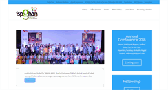 Desktop Screenshot of ispghan.org
